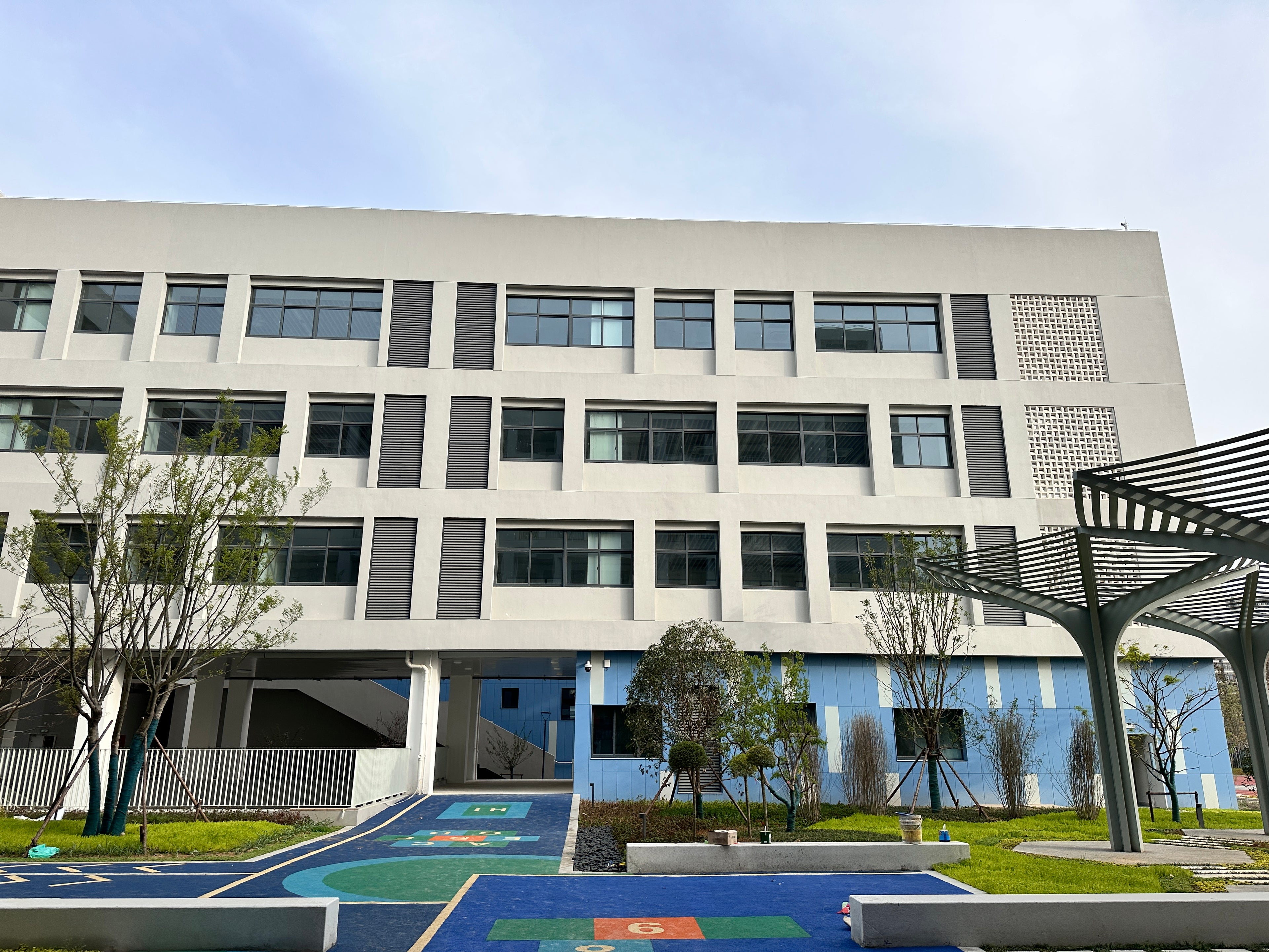 HPL Exterior Wall Cladding Panel-Colorful decor